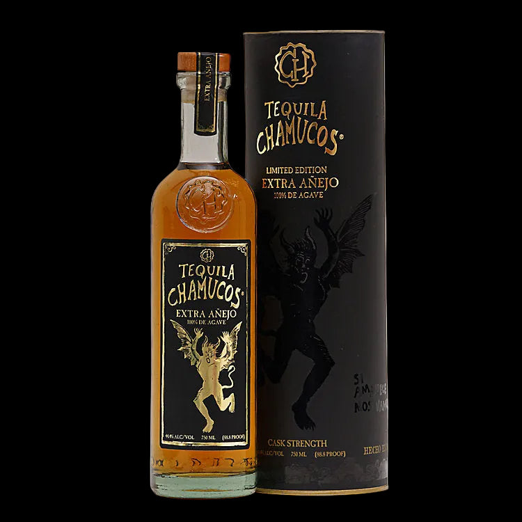 Chamucos Extra Anejo Tequila 750ml