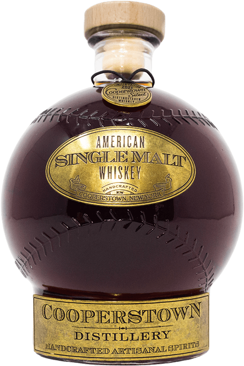 Cooperstown Select Baseball Decanter Limited Edition American Single Malt Whiskey 750ml