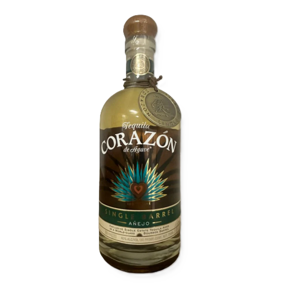 Corazon de Agave Single Barrel Aged in Eagle Rare Barrels Anejo Tequila 750ml