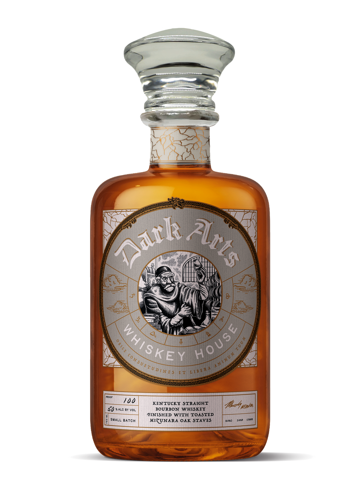 Dark Arts Whiskey House Mizunara Oak Stave Kentucky Straight Bourbon Whiskey 750ml