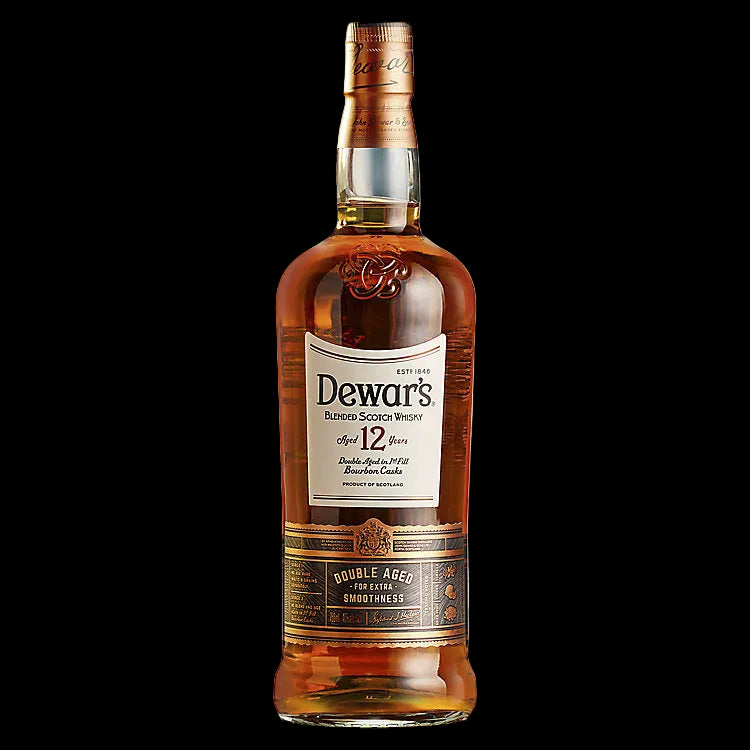 Dewar's Double Aged In 1st Fill Bourbon Casks 12 Year Old Blended Scotch Whisky 1Lt