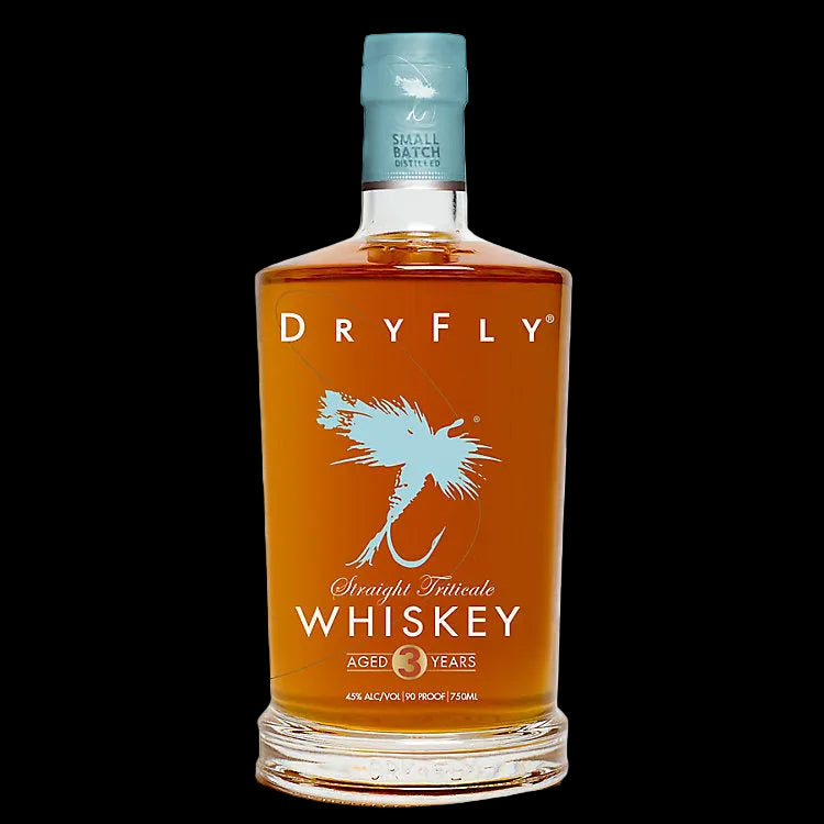 Dry Fly Straight Triticale 3 Year Old Whiskey 750ml
