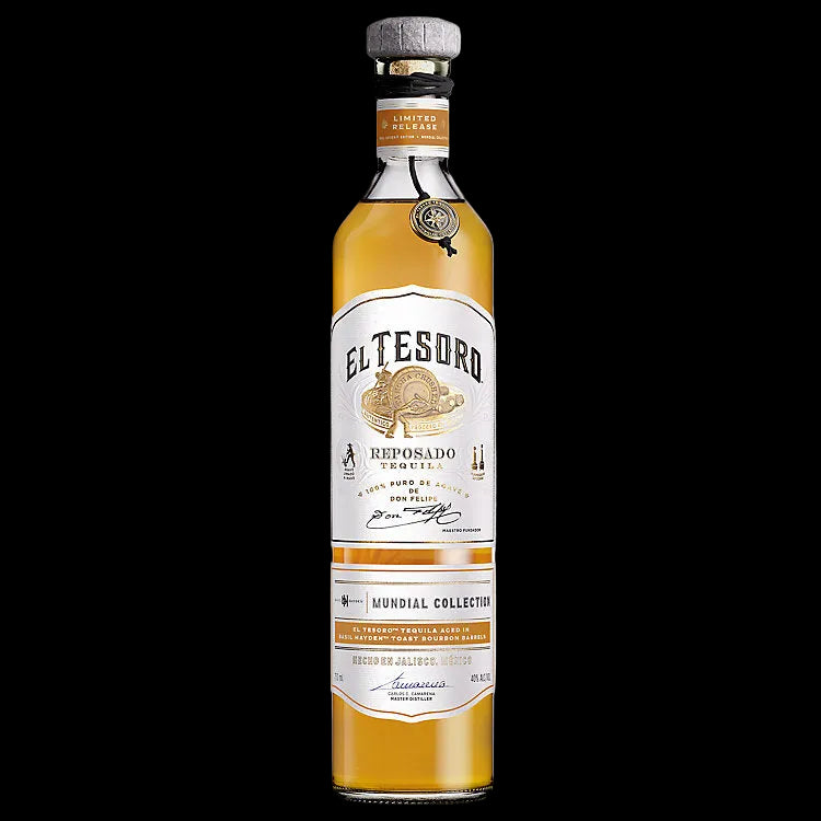 El Tesoro de Don Felipe Mundial Collection Basil Hayden Casks Reposado Tequila 750ml