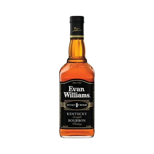 Evan Williams Black Label Kentucky Straight Bourbon Whiskey 750ml