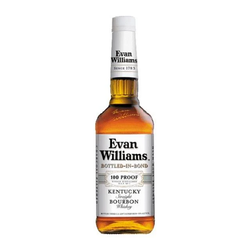 Evan Williams White Label Bottled in Bond Kentucky Straight Bourbon Whiskey 750ml