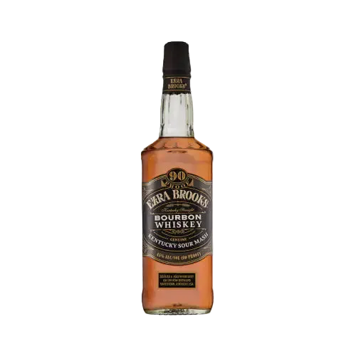 Ezra Brooks Black Label Kentucky Straight Bourbon Whiskey 750ml