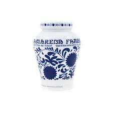Fabbri Amarena Cherries Opaline Ceramic Vase 21-Oz