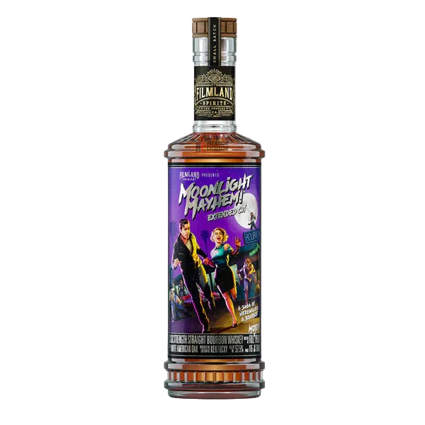 Filmland Spirits Moonlight Mayhem Extended Cut Cask Strength Straight Bourbon Whiskey 750ml