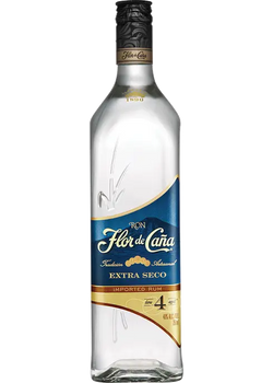 Flor de Cana Extra Dry Seco 4 Year Old White Rum 750ml