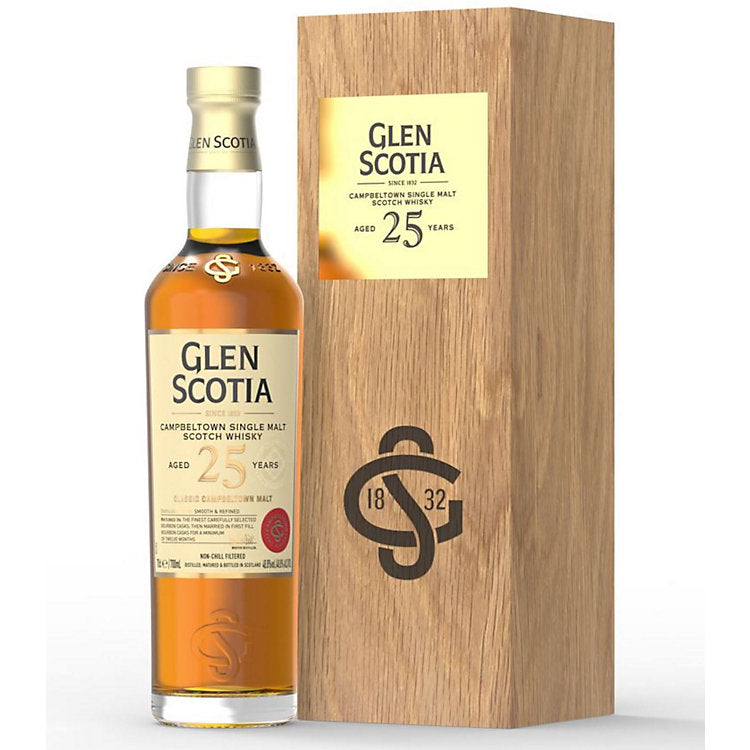 Glen Scotia 25 Year Old Single Malt Scotch Whisky 700ml