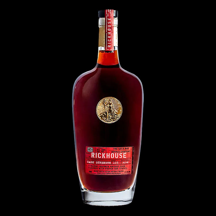 Gold Bar Rickhouse Straight Bourbon Whisky 750ml