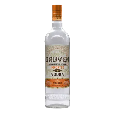 Gruven Handcrafted Imported Vodka 1Lt