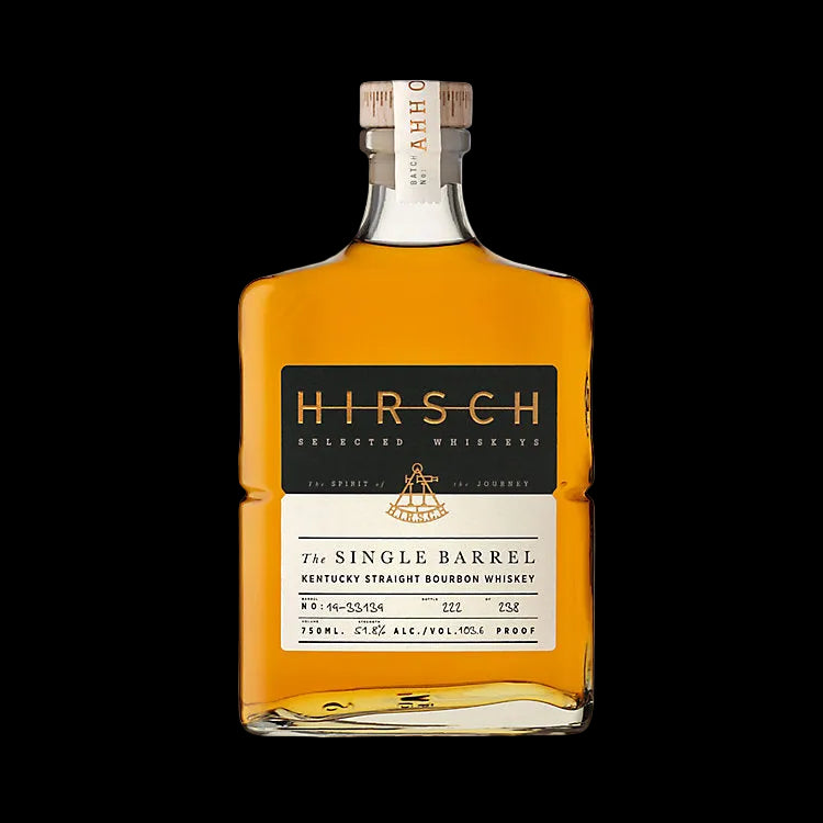 Hirsch The Single Barrel White Label Kentucky Straight Bourbon Whiskey 750ml