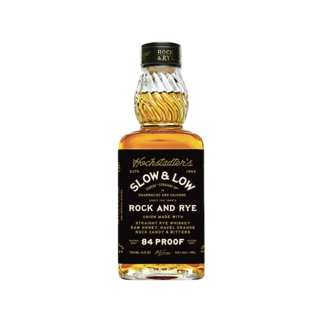 Hochstadter's Slow and Low Rock & Rye Straight Rye Whiskey 750ml