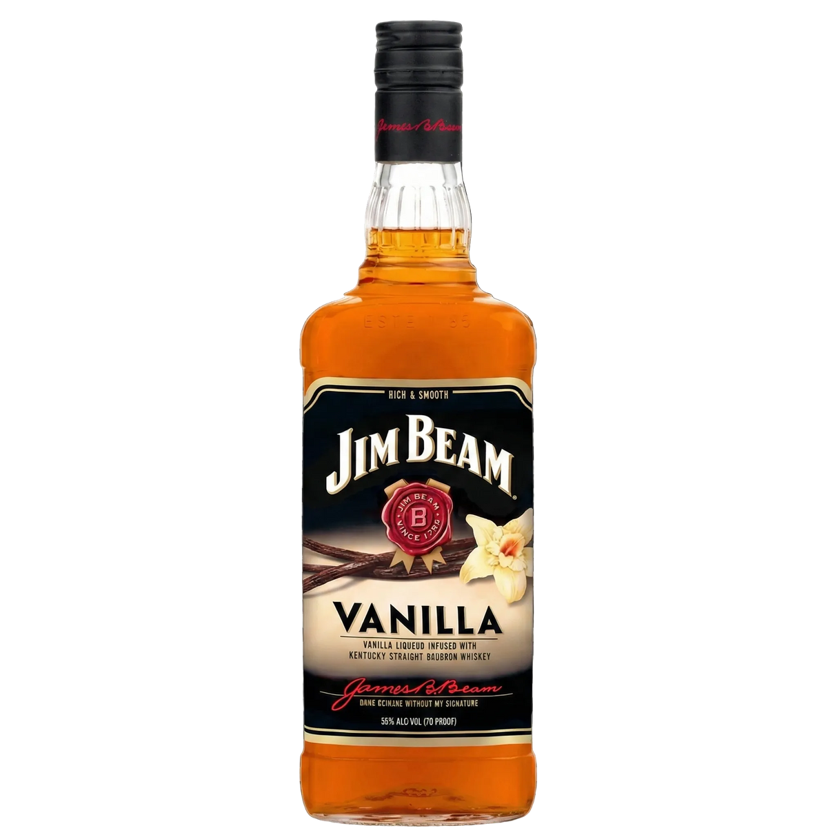 Jim Beam Vanilla Liqueur Infused with Bourbon Whiskey 1Lt