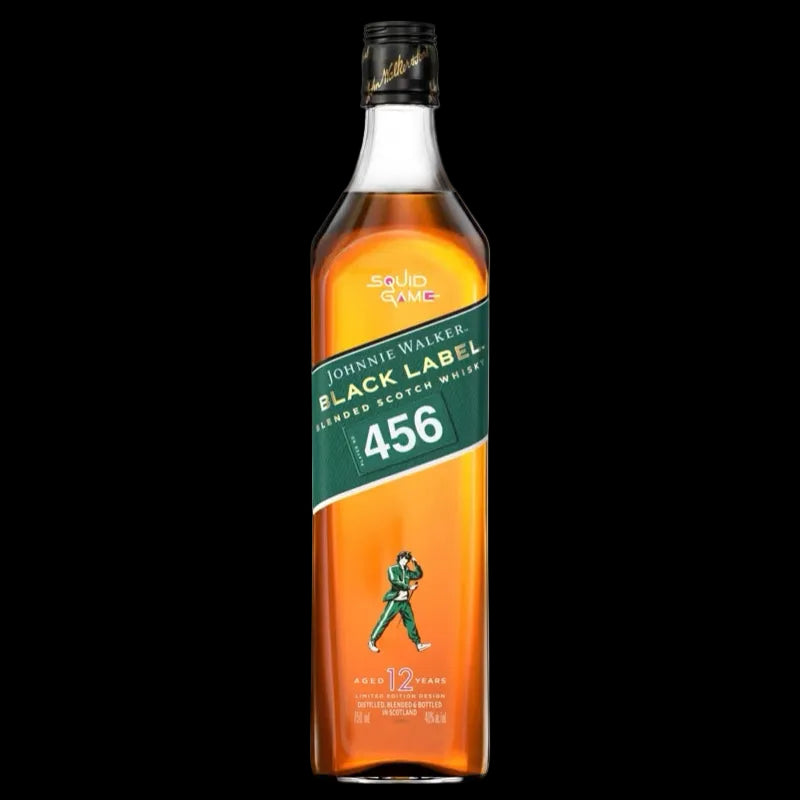 Johnnie Walker Black Label Squid Game Edition 12 Year Old Blended Scotch Whisky 750ml