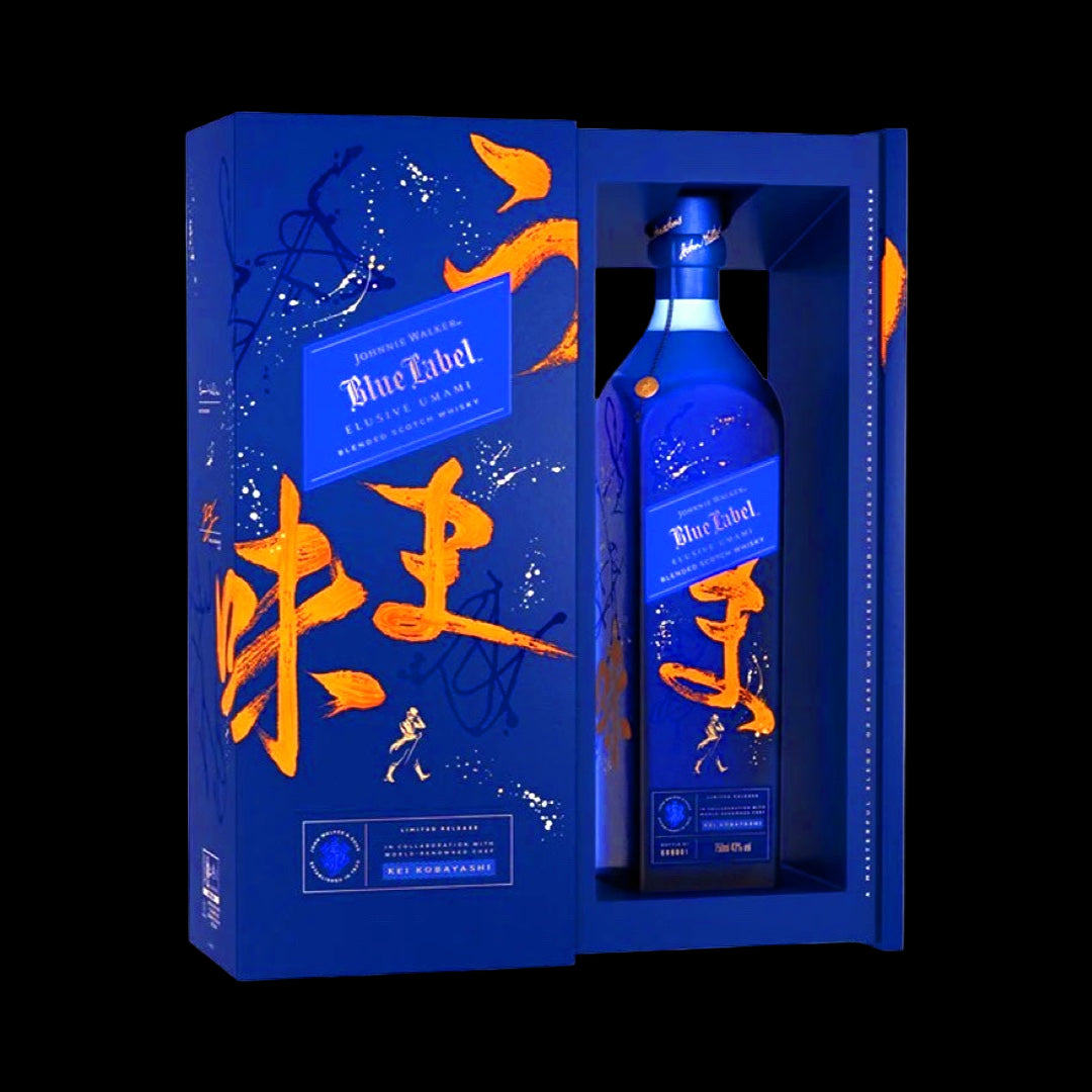Johnnie Walker Blue Label Elusive Umami Blended Scotch Whisky 750ml