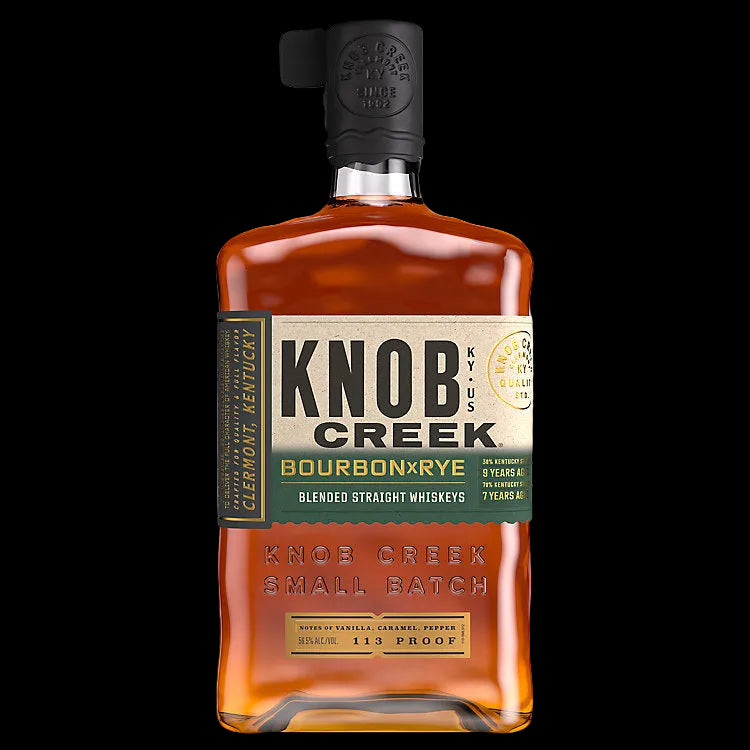Knob Creek Bourbon x Rye Blended Straight Whiskeys 750ml