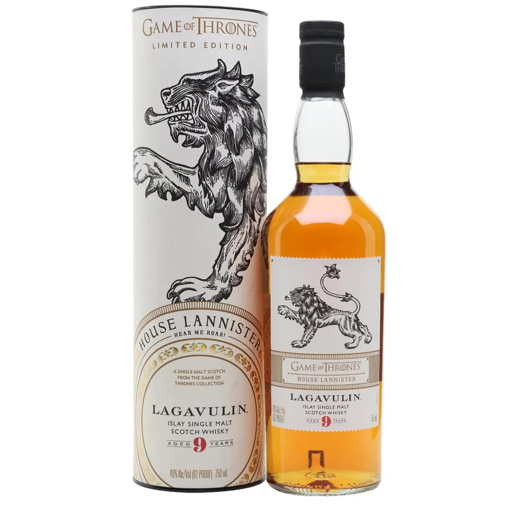 Lagavulin Game of Thrones House Lannister 9 Year Old Single Malt Scotch Whisky 750ml
