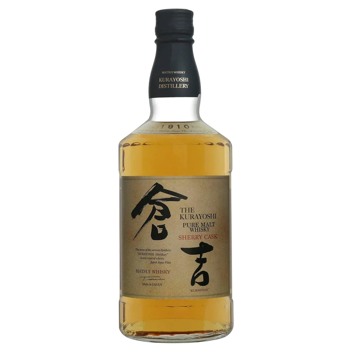Matsui Shuzo The Kurayoshi Sherry Cask Pure Malt Whisky 700ml