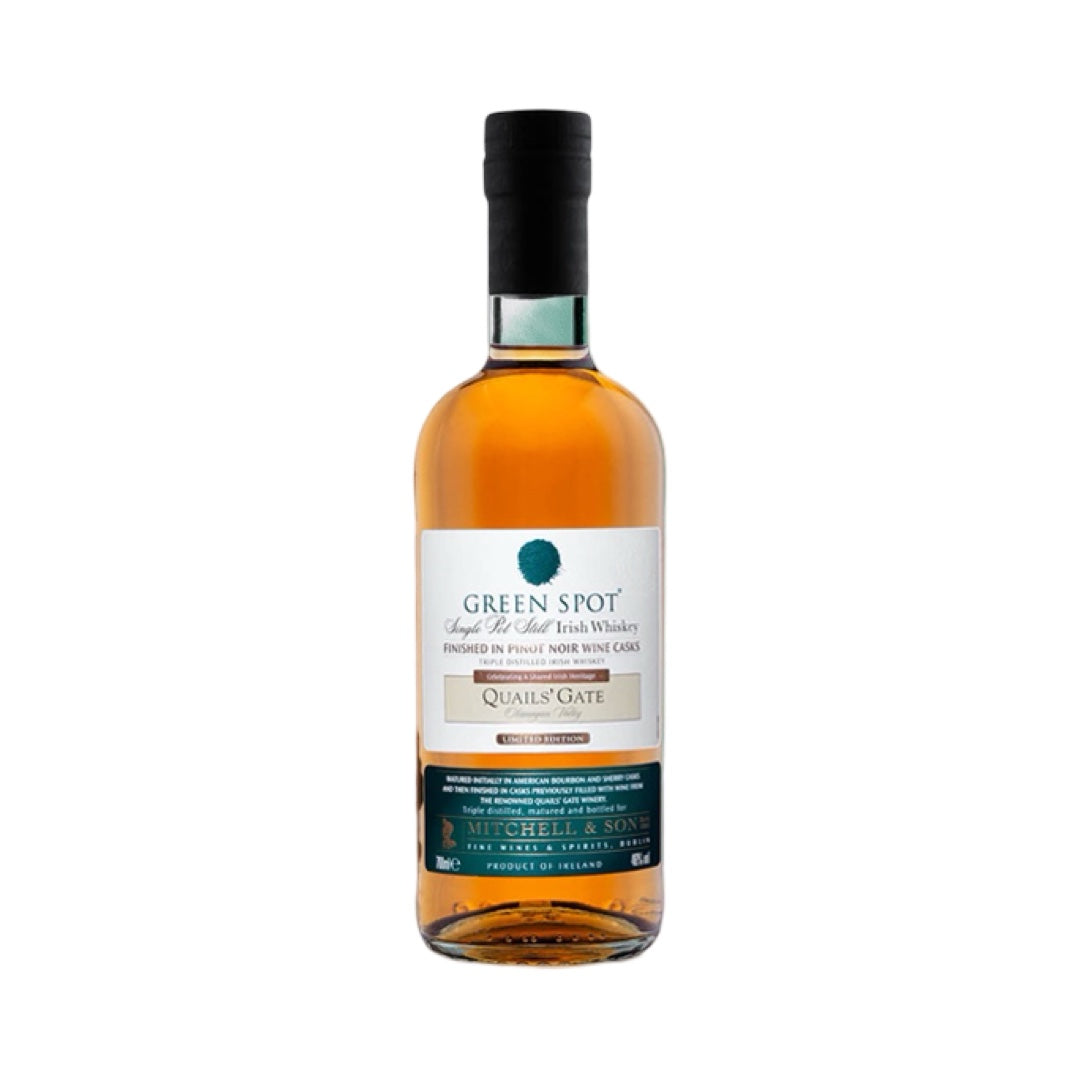 Mitchell & Son Green Spot Quail's Gate Pinot Noir Cask Finish Single Pot Still Irish Whiskey 750ml