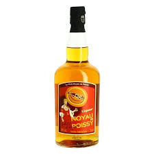 Noyau de Poissy Gobelet d'Argent Ambre Liqueur 700ml