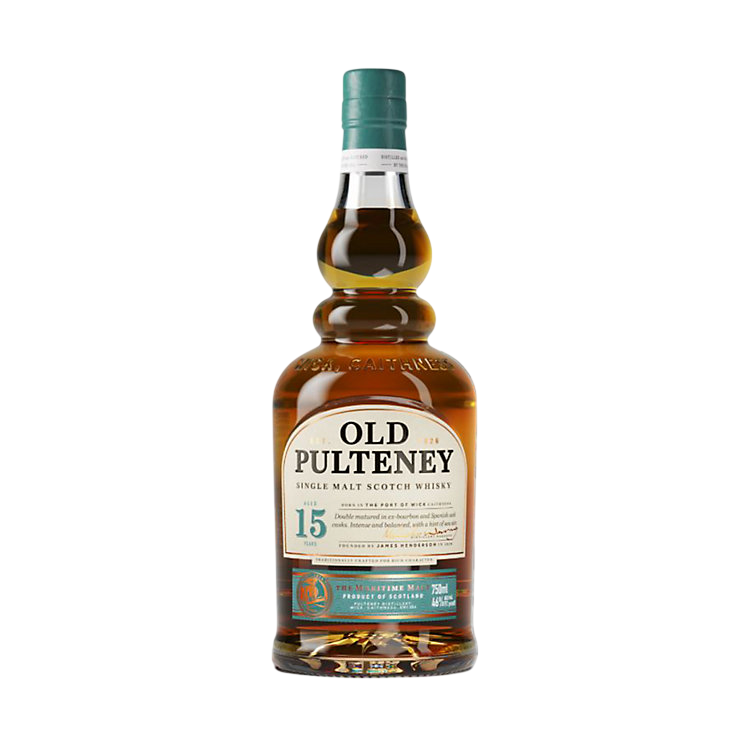 Old Pulteney 15 Year Old Single Malt Scotch Whisky 750ml