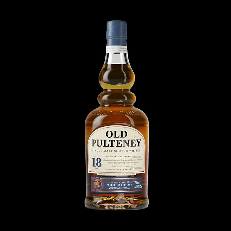 Old Pulteney 18 Year Old Single Malt Scotch Whisky 750ml
