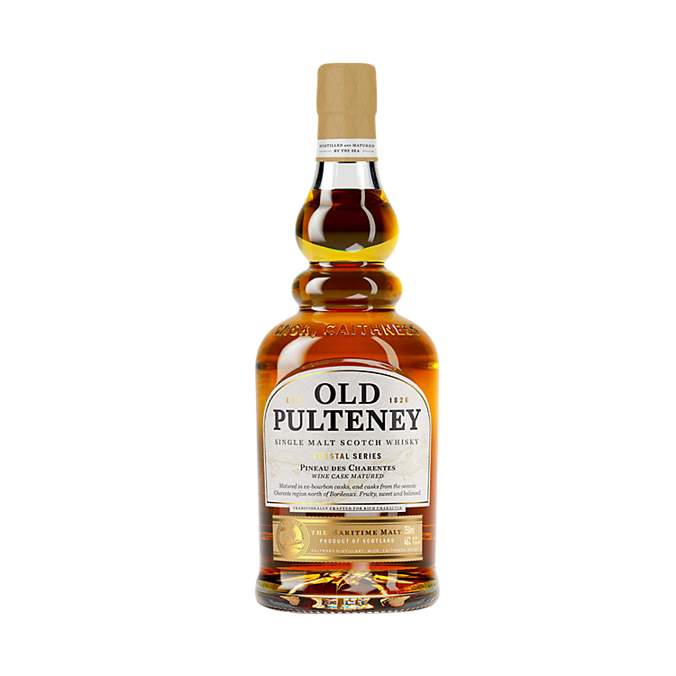 Old Pulteney Coastal Series Pineau de Charentes Cask Single Malt Scotch Whisky 750ml