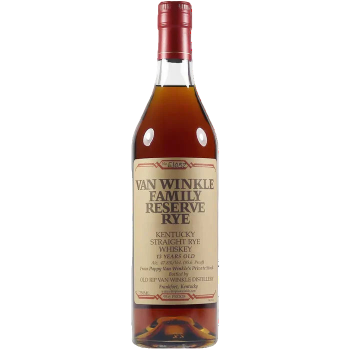 Old Rip Van Winkle Pappy Van Winkle's Family Reserve 13 Year Old Kentucky Straight Rye Whiskey 750ml