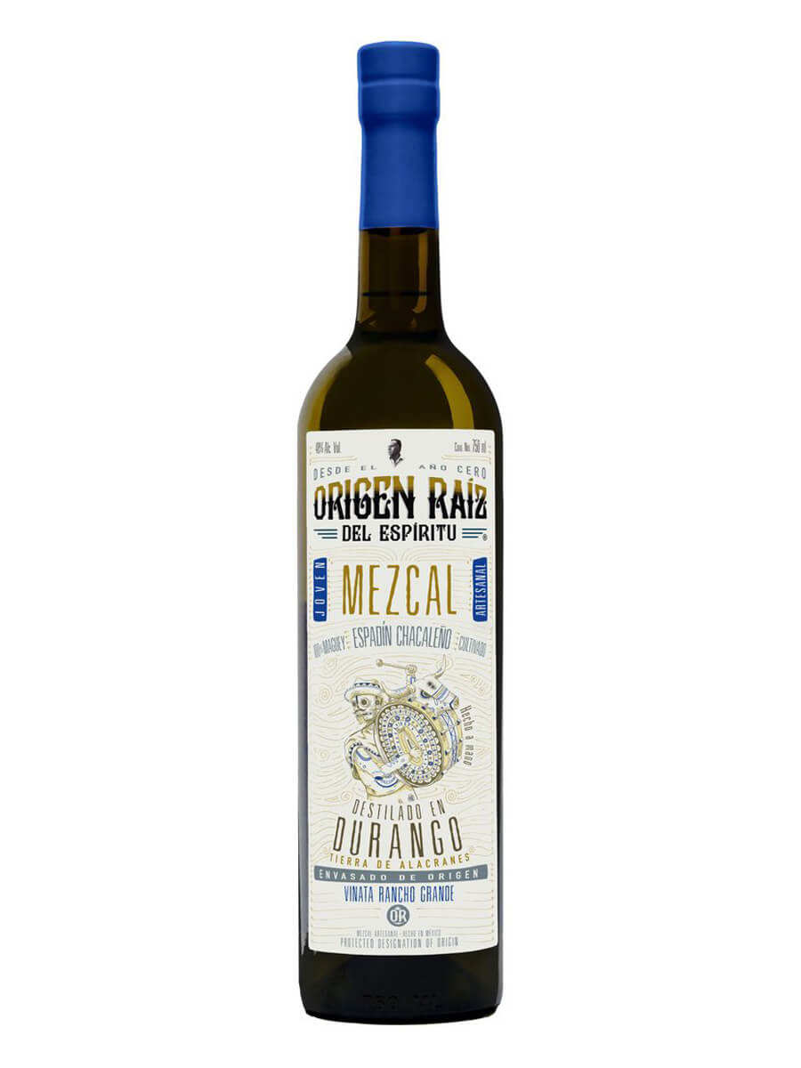 Origen Raiz del Espiritu Espadin Capion Mezcal Joven Artesanal 750ml
