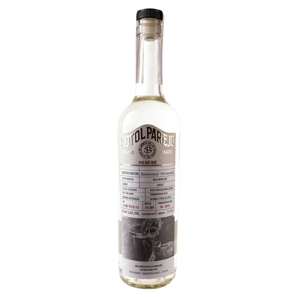Parejo Juan Fernandez Wild Wheeleri Sotol 750ml