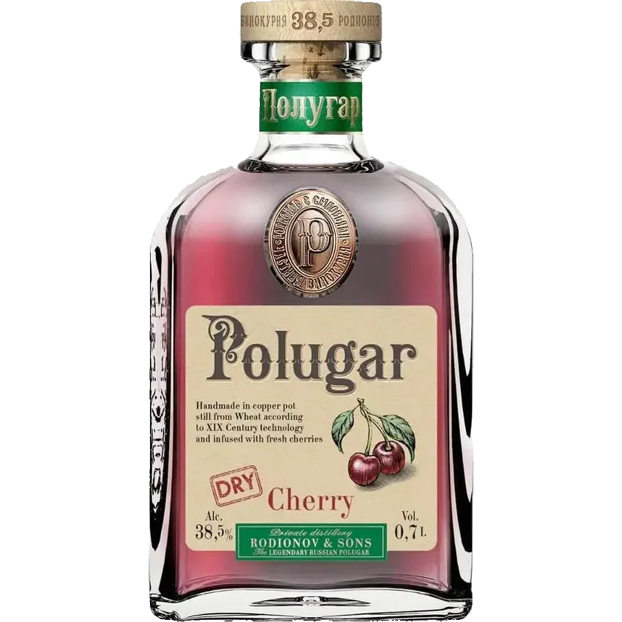 Polugar Cherry Vodka 750ml