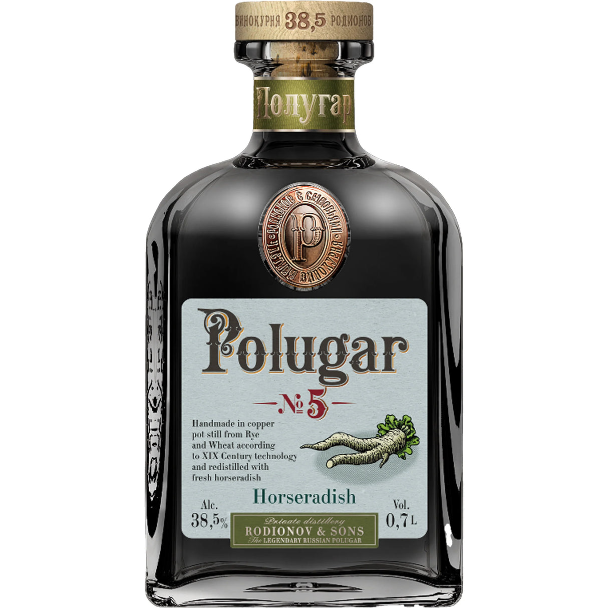 Polugar No.5 Horseradish Vodka 750ml