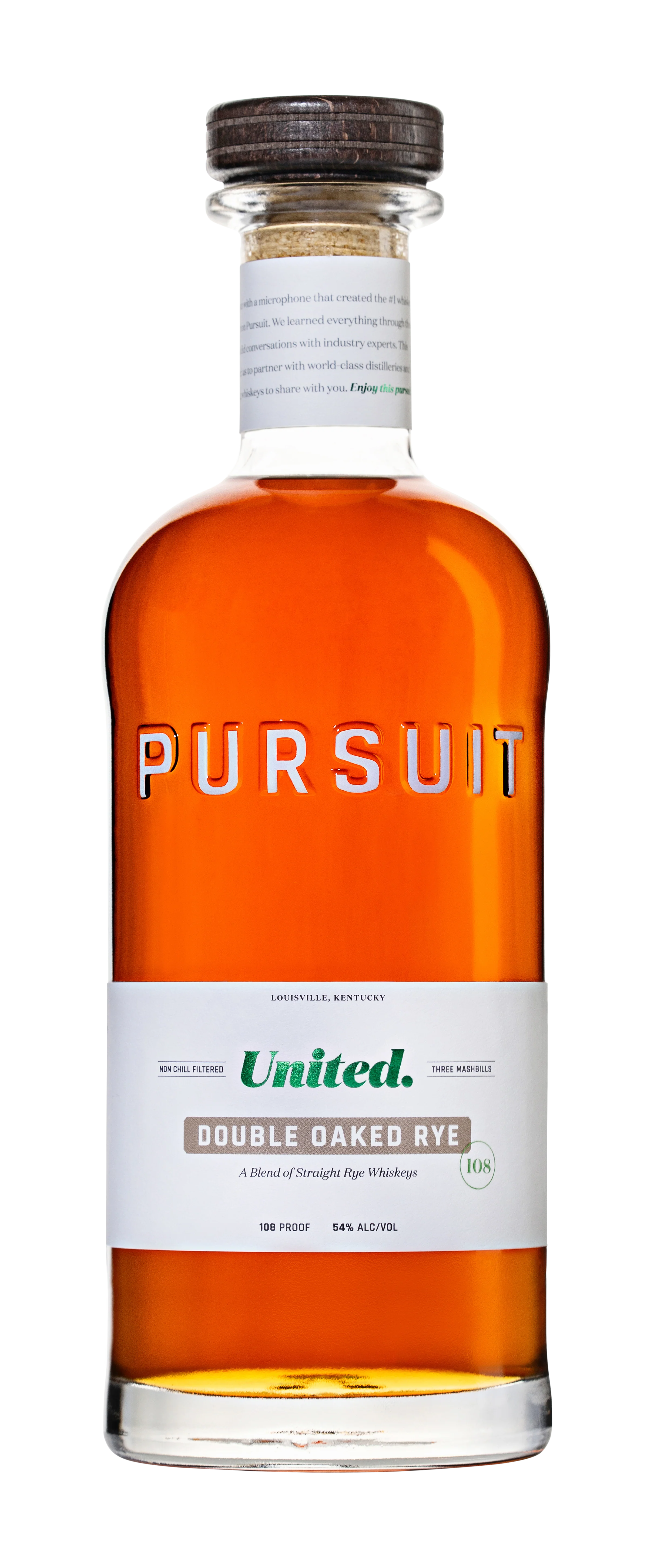 Pursuit United Double Oaked Rye Whiskey 700ml – VS