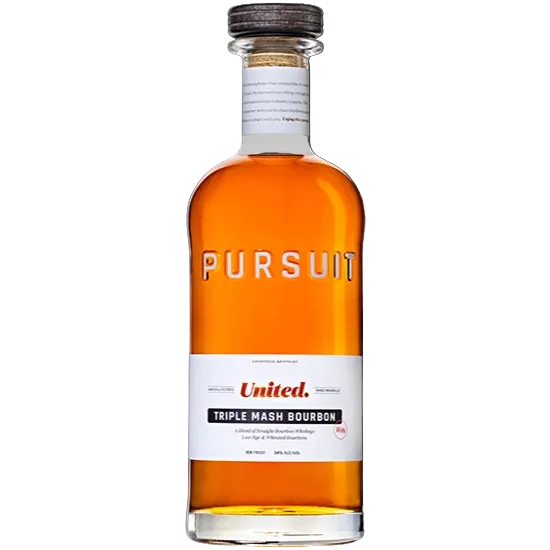 Pursuit United Triple Mash Barrel 108 Proof Bourbon Whiskey 700ml