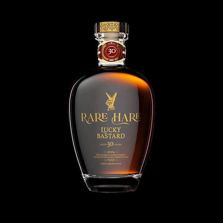 Rare Hare 30 Year Old Lucky Bastard Finished In Pineau Charentes Casks Single Barrel Canadian Whisky 700ml