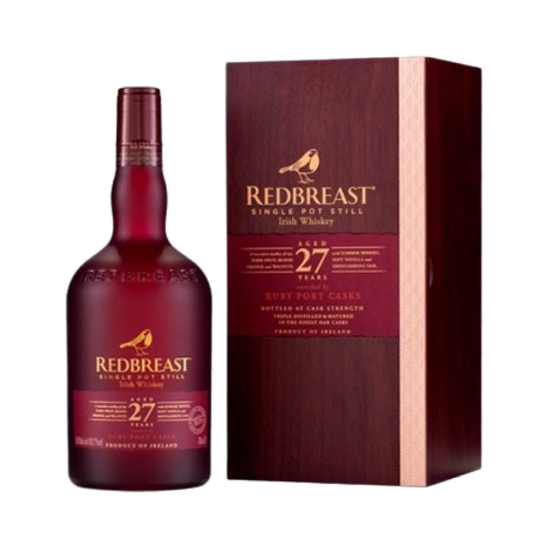 Redbreast Ruby Port Casks 27 Year Old Single Pot Still Irish Whiskey 750ml