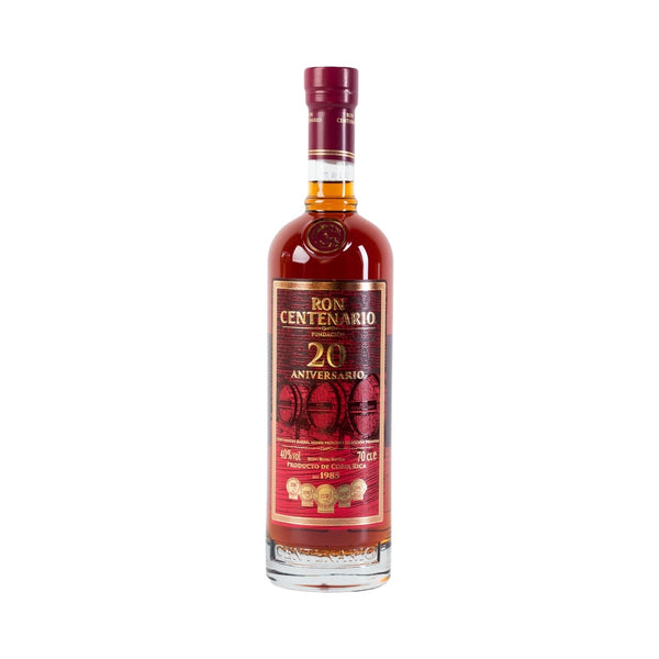 Ron Centenario Fundacion XX 20 Aniversario Rum 750ml