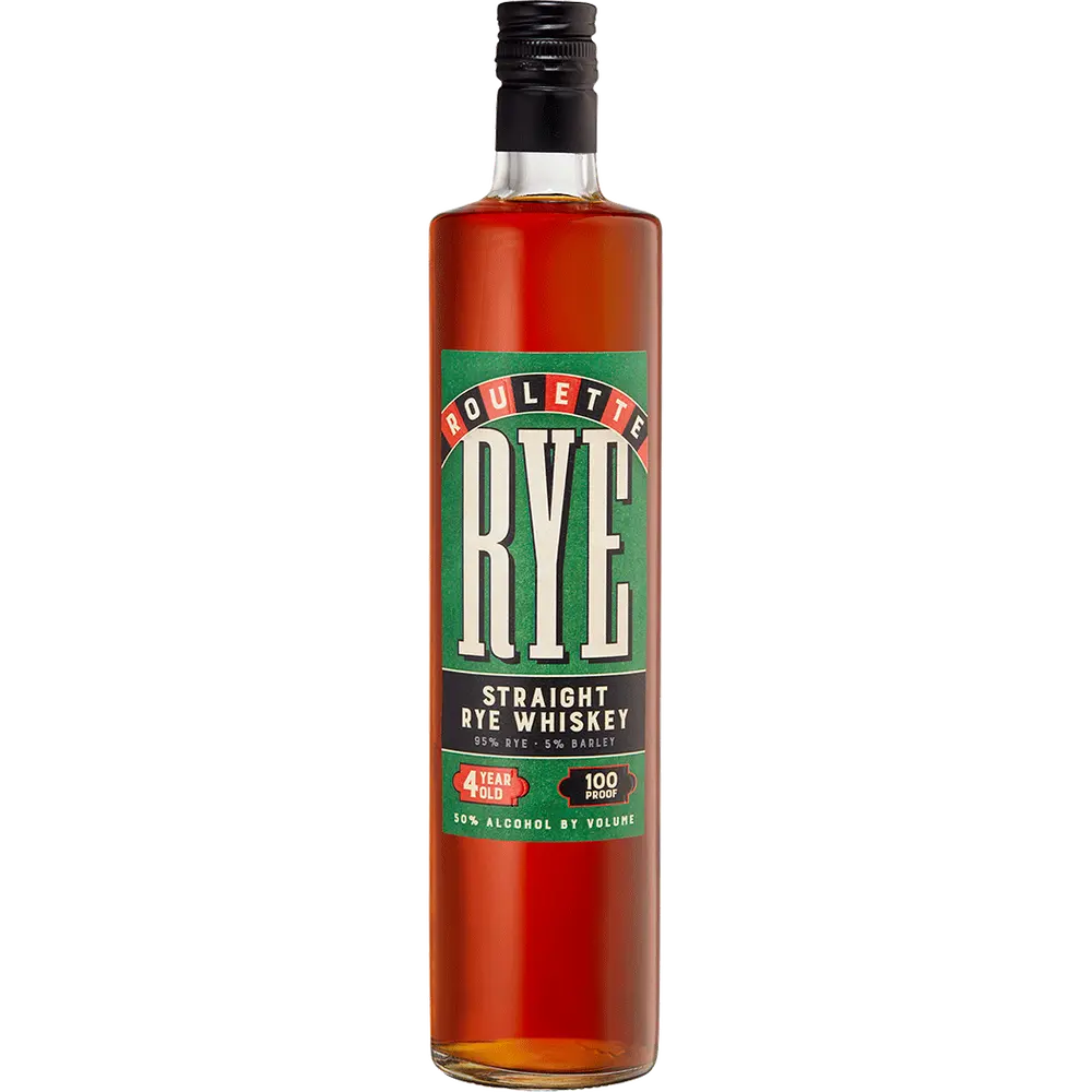 Roulette 4 Year Old Straight Rye Whiskey 700ml