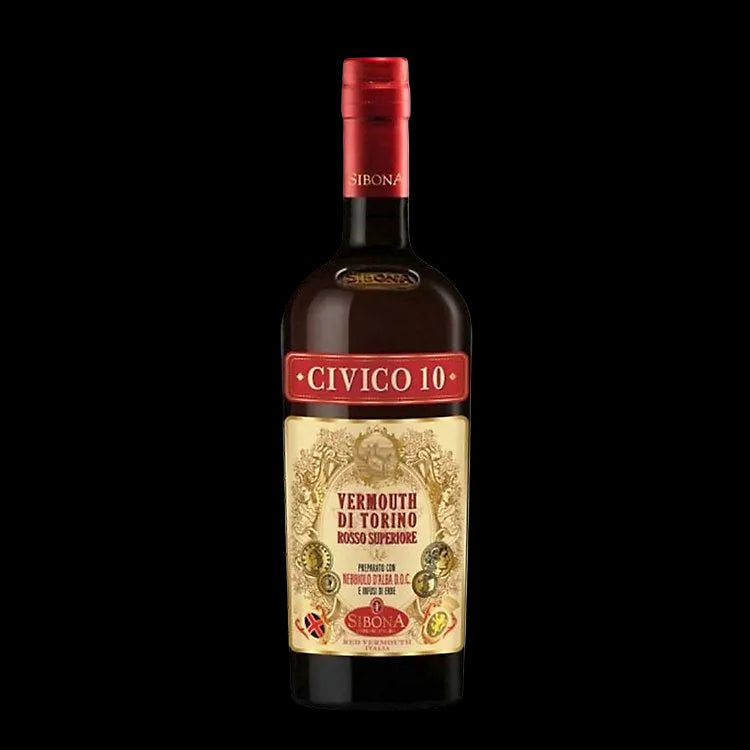 Sibona Civico 10 Vermouth di Torino Rosso Superiore 750ml
