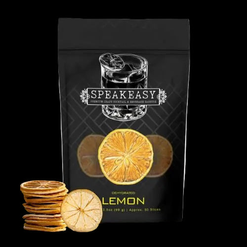 Speakeasy Craft Cocktail Lemon Garnish 3.5Oz