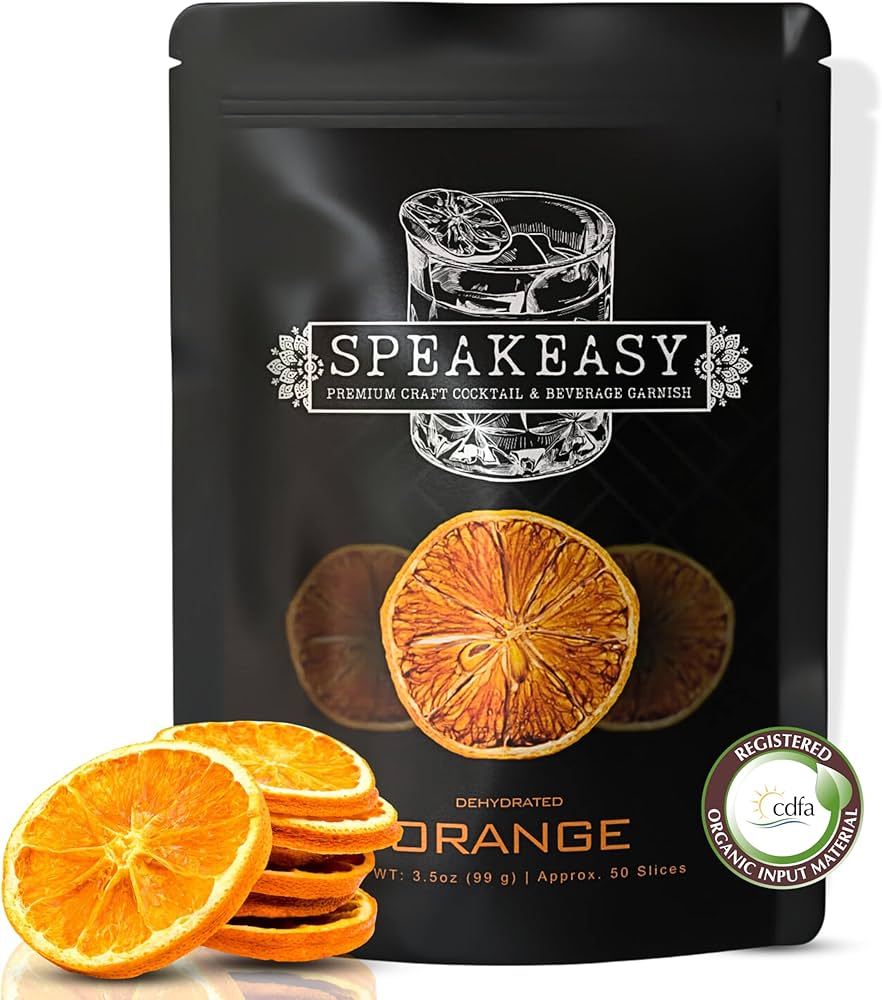 Speakeasy Craft Cocktail Orange Garnish 3.5-Oz