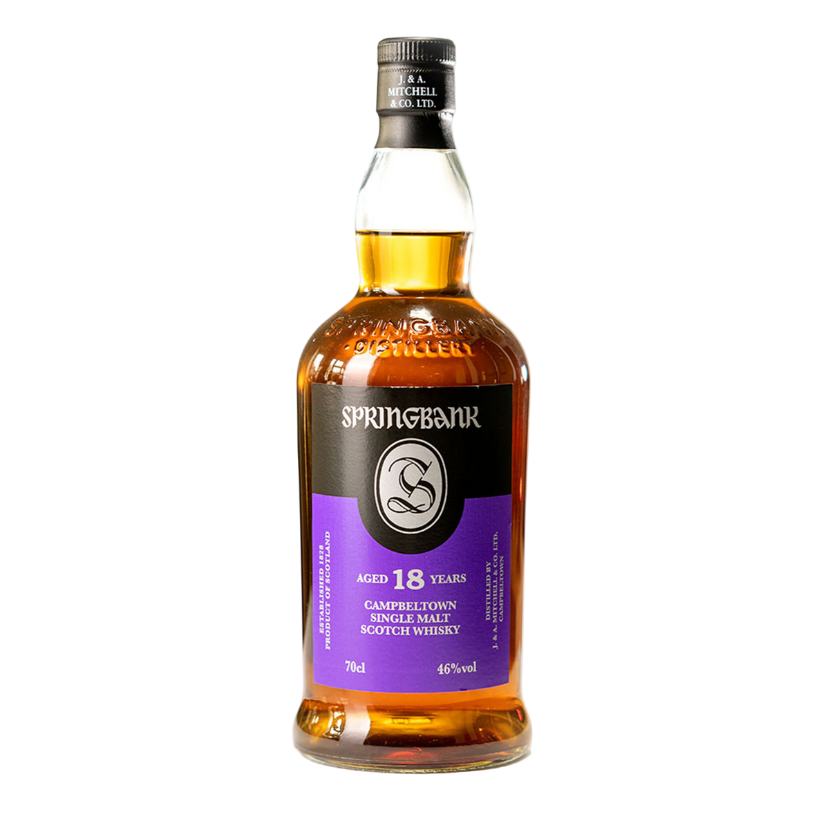 Springbank 18 Year Old Single Malt Scotch Whisky 700ml