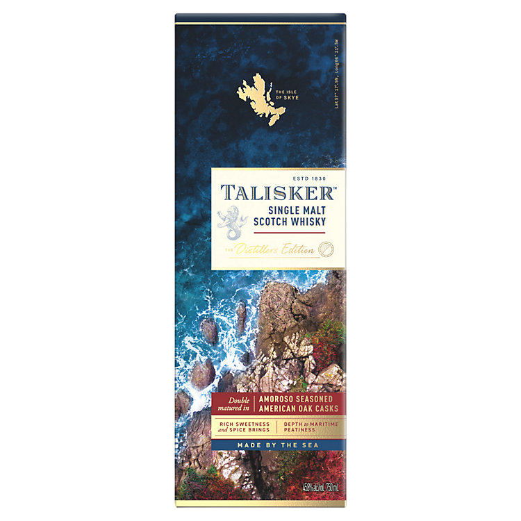 Talisker Distillers Edition Double Matured Amoroso Sherry Cask Wood Single Malt Scotch Whisky 750ml