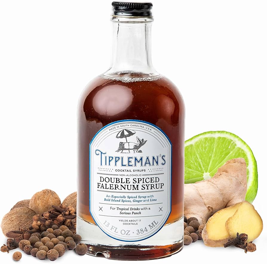 Tippleman's Double Spiced Falernum Syrup 13-Oz