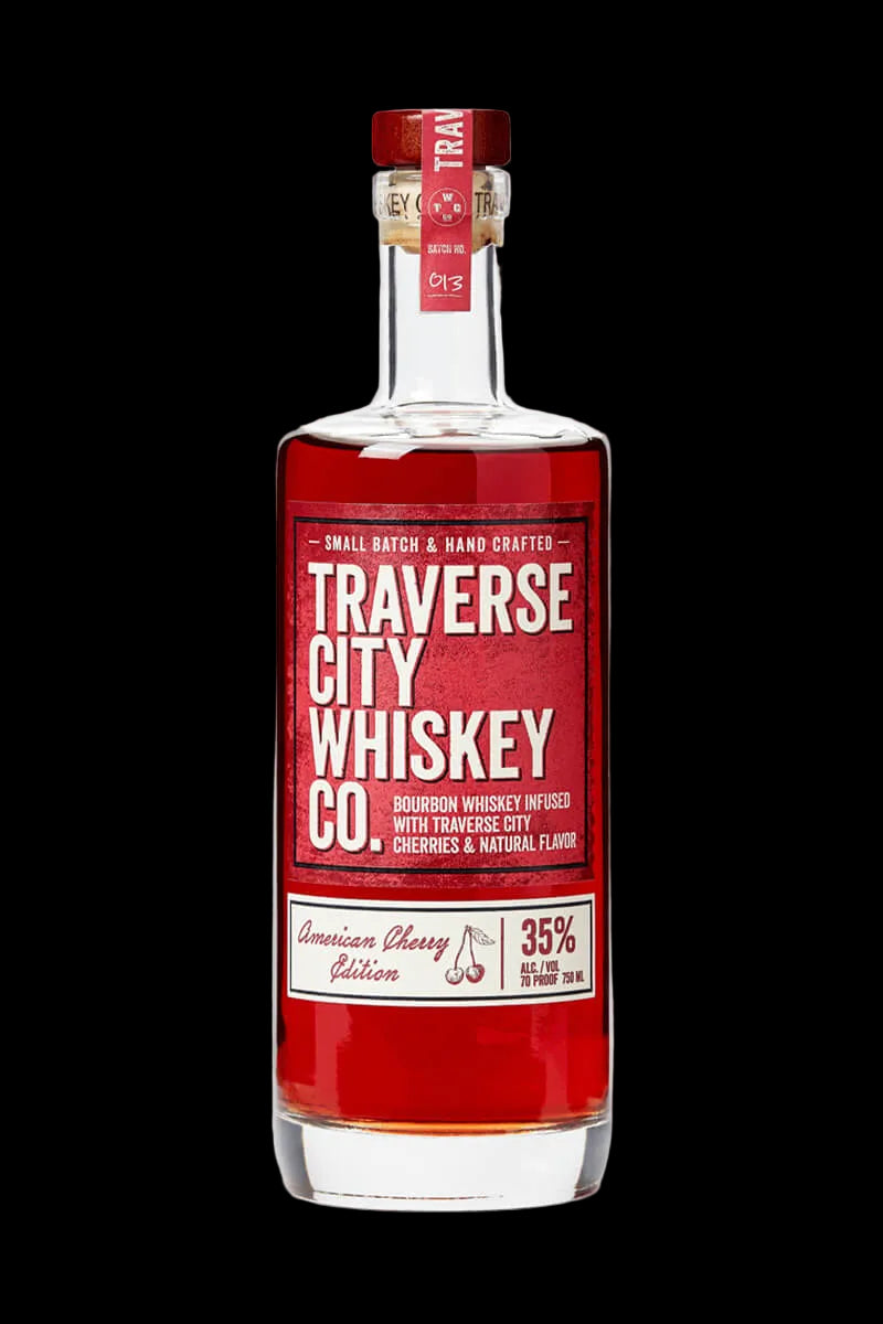 Traverse City Whiskey Co. American Cherry Edition Whiskey 750ml – VS