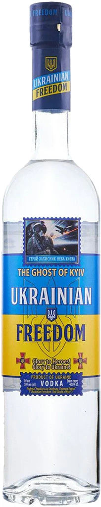 Ukrainian Freedom The Ghost of Kyiv Vodka 750ml