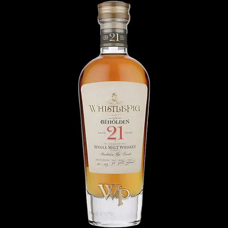 WhistlePig The Beholde' 21 Year Old Single Malt Whiskey 750ml