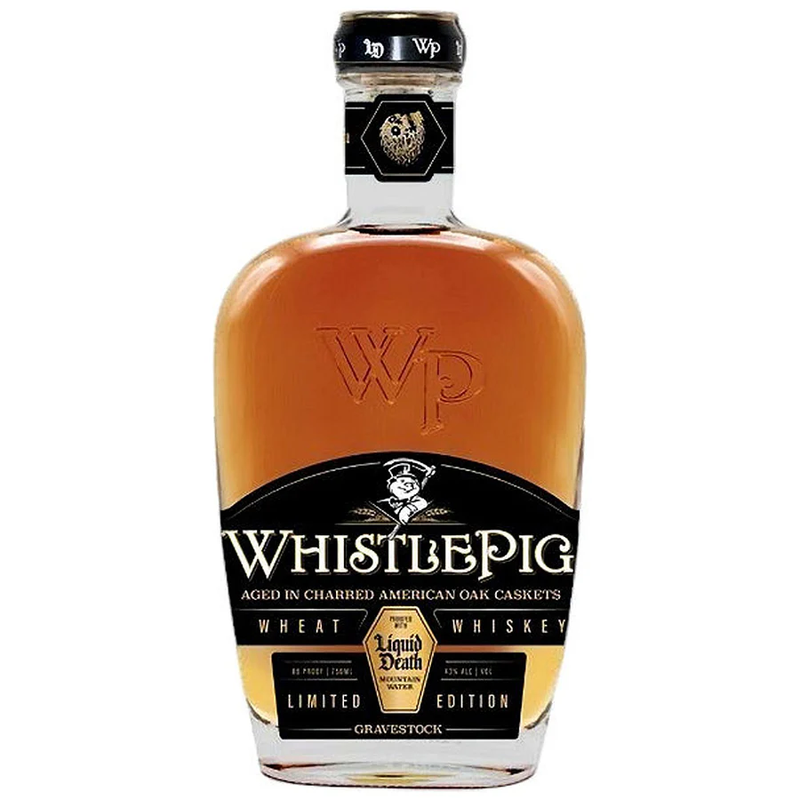 WhistlePig Liquid Death GraveStock Wheat Whiskey 750ml